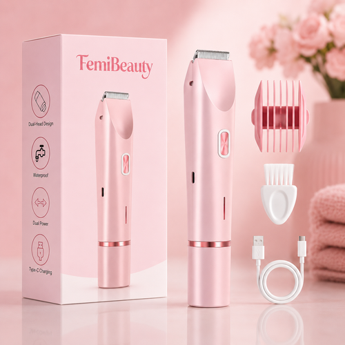 FemiBeauty - Depilator do ciała i miejsc intymnych 2w1